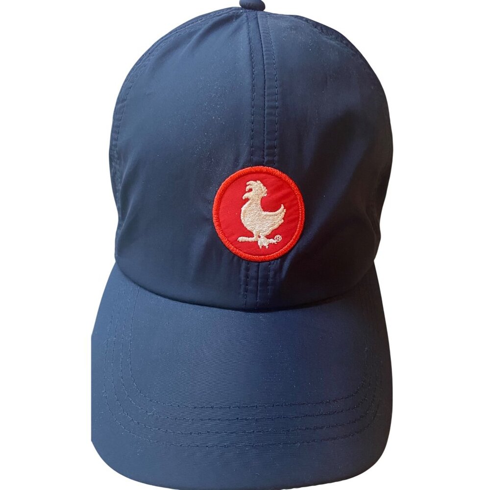 ZAXBY'S Chicken Hat Cap Employee Team Member Uniform Blue